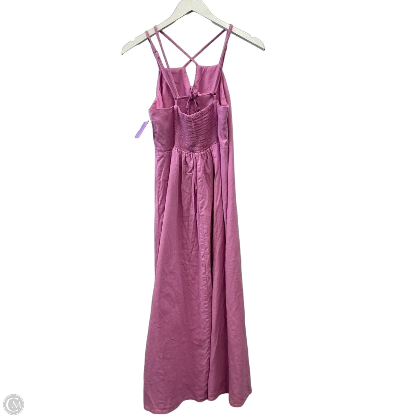 Dress Casual Midi By Universal Thread In Pink, Size: M
