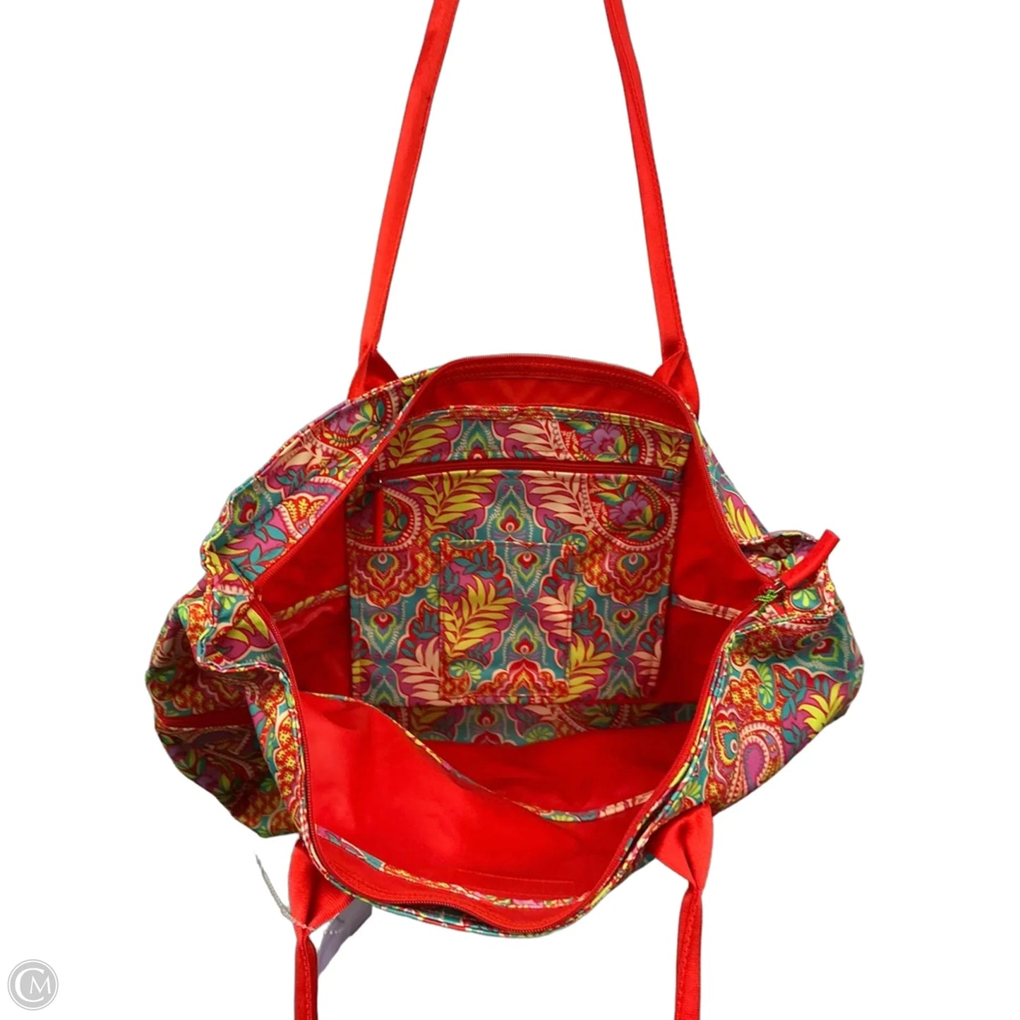 Handbag By Vera Bradley, Size: Large