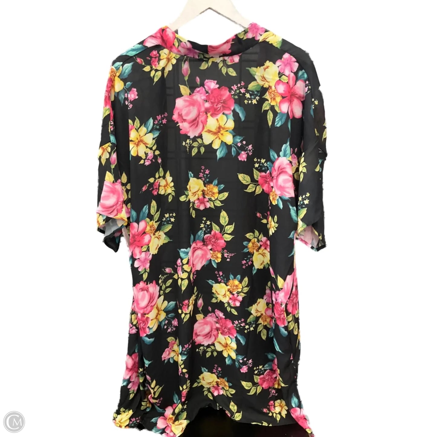 Kimono By Heimish Usa In Black & Pink, Size: 3x