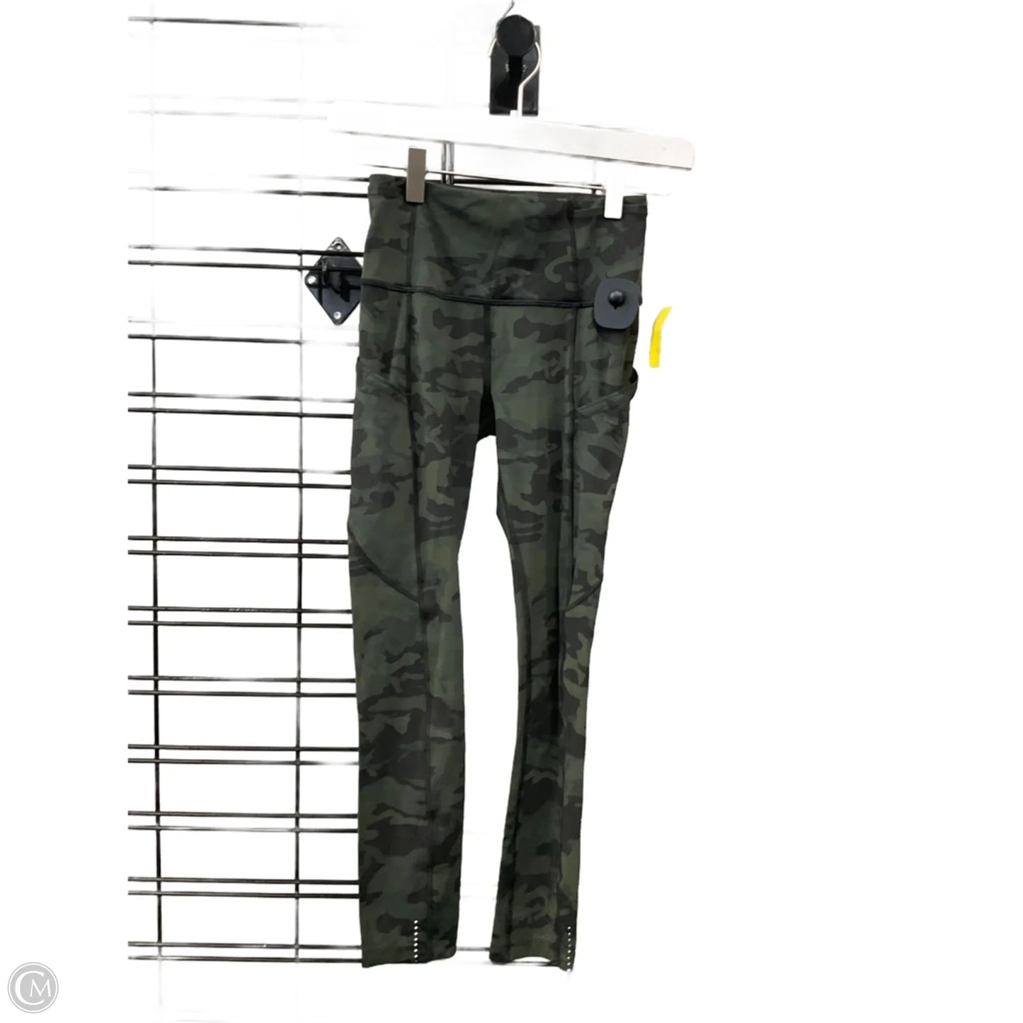 Athletic Leggings By Lululemon In Green, Size: 2