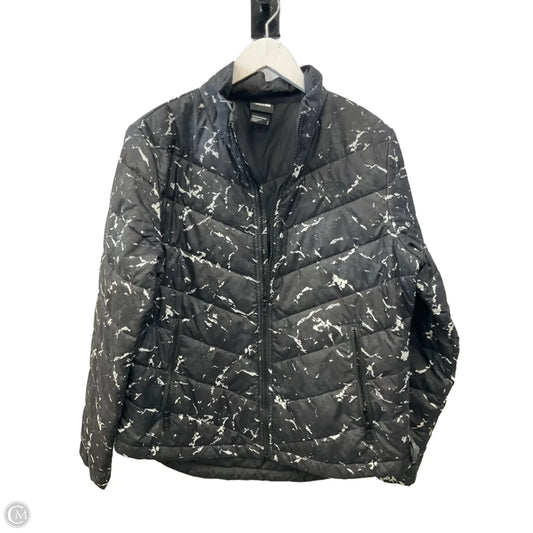 Jacket Puffer & Quilted By The North Face In Black & White, Size: M
