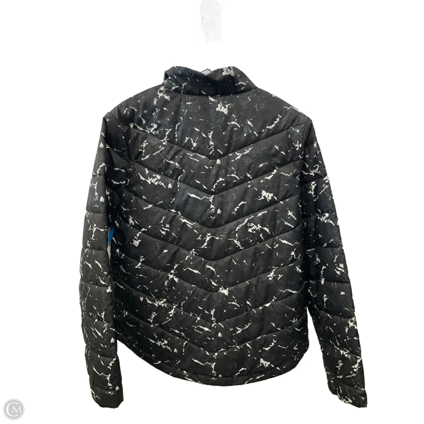 Jacket Puffer & Quilted By The North Face In Black & White, Size: M