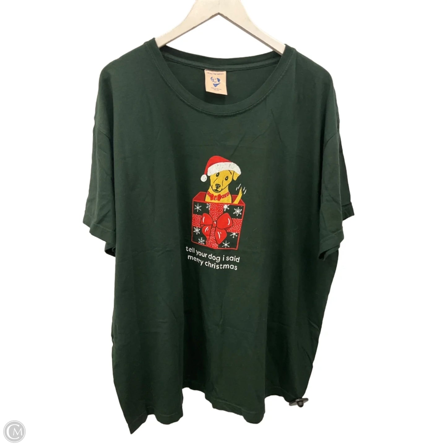 Top Short Sleeve By Clothes Mentor In Green, Size: 2x