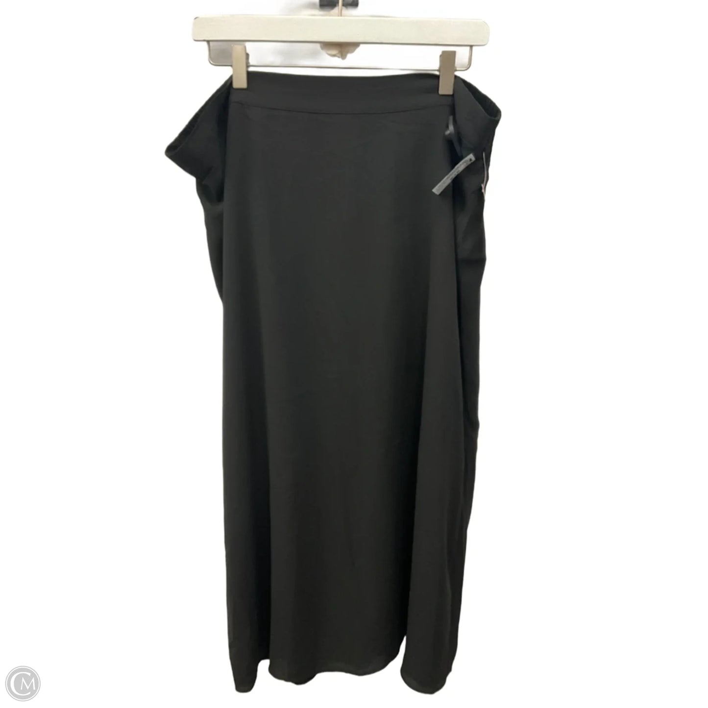 Skirt Midi By Vince Camuto In Black, Size: Xxl
