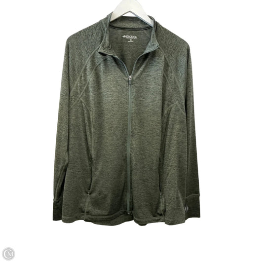 Athletic Jacket By Ideology In Green, Size: 3x