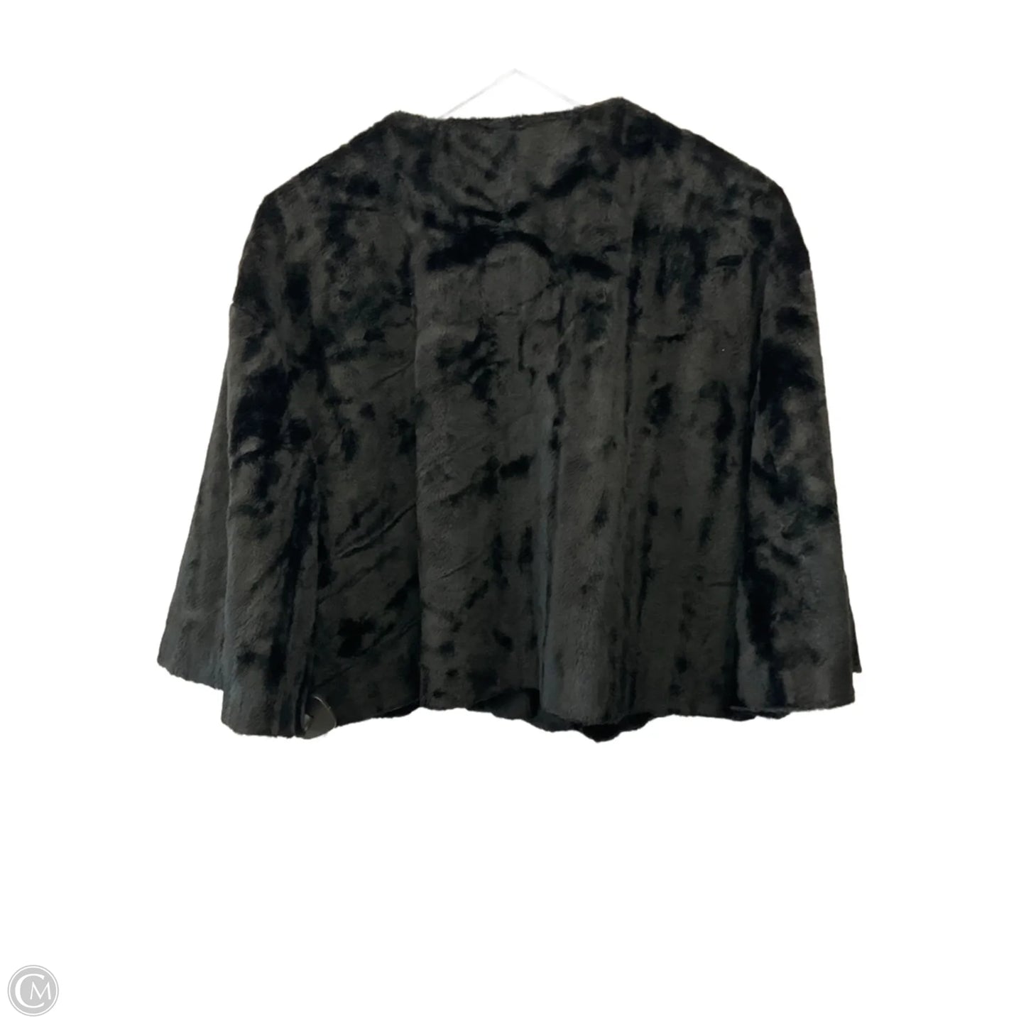 Jacket Faux Fur & Sherpa By Clothes Mentor In Black, Size: Xl