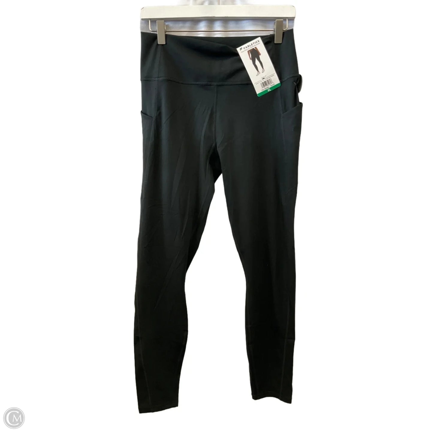 Athletic Leggings By Fabletics In Black, Size: Xl
