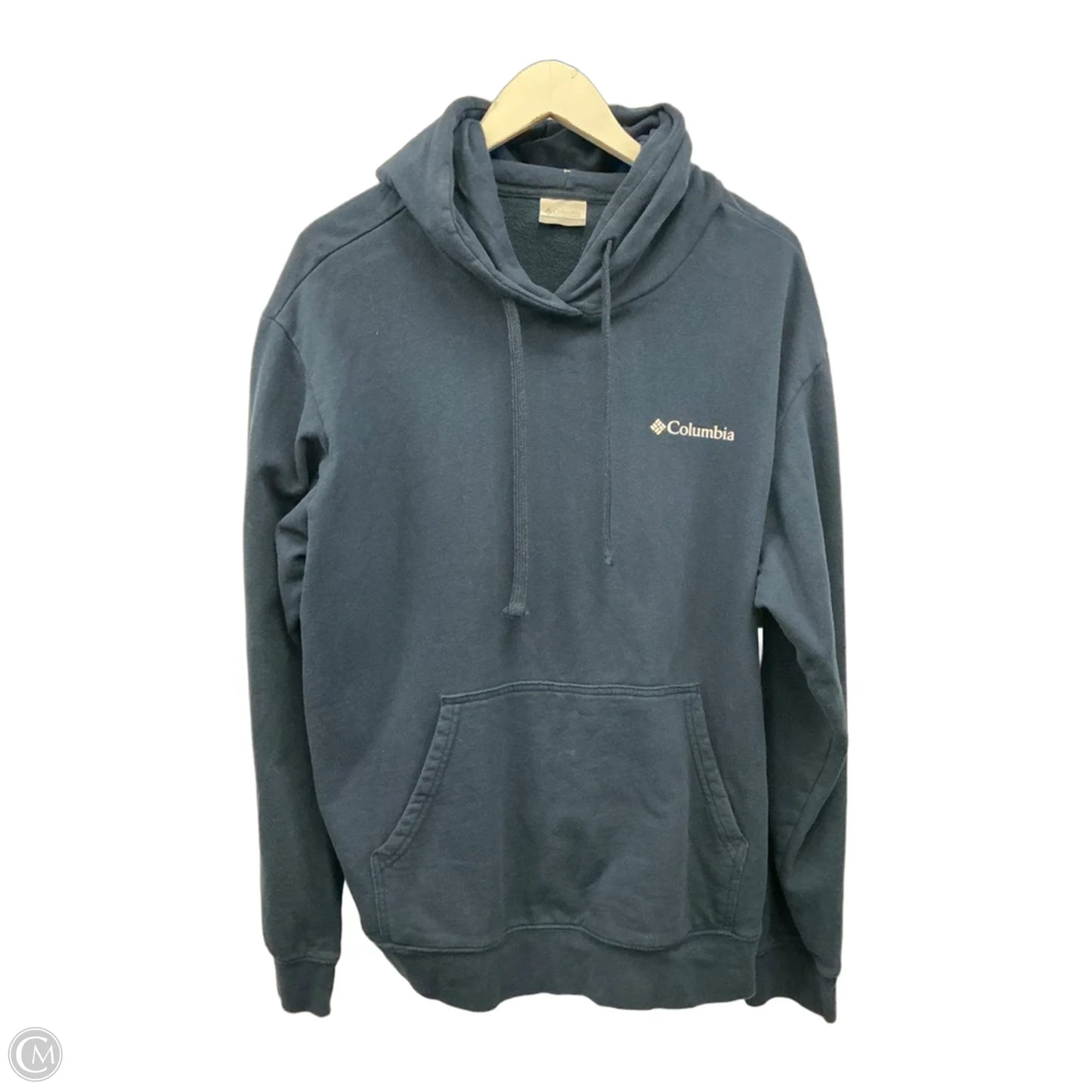 Sweatshirt Hoodie By Columbia In Navy, Size: L