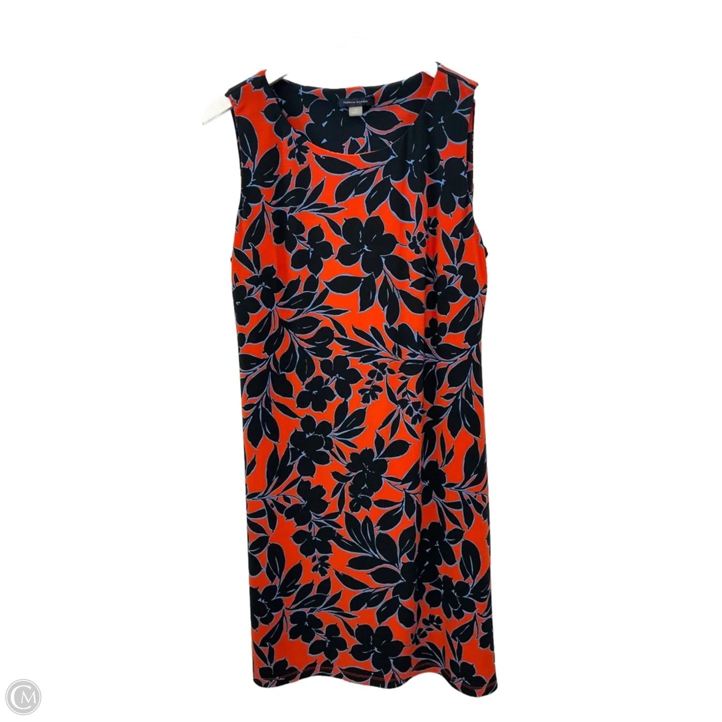Dress Casual Short By Tommy Hilfiger In Blue & Orange, Size: L
