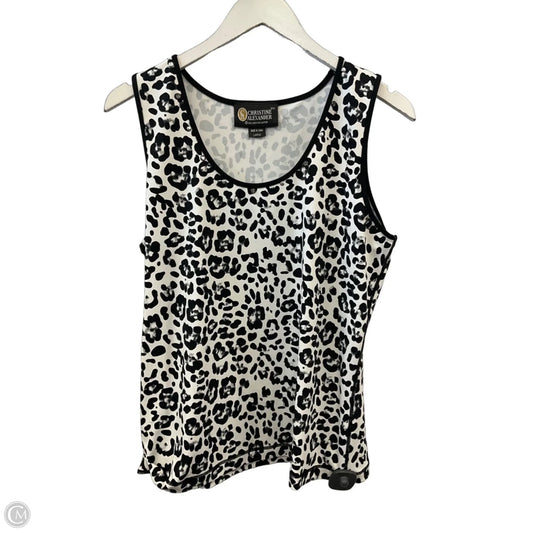 Tank Top By Christine Alexander In Animal Print, Size: L
