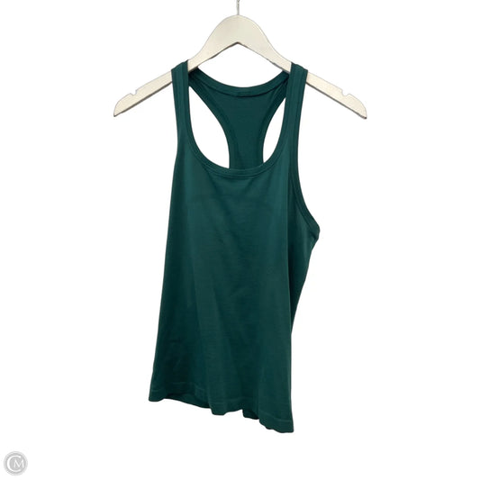 Athletic Tank Top By Lululemon In Green, Size: 4