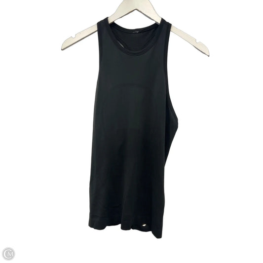 Athletic Tank Top By Lululemon In Black, Size: 4