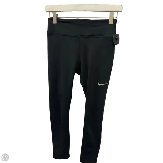 Athletic Capris By Nike Apparel In Black, Size: S
