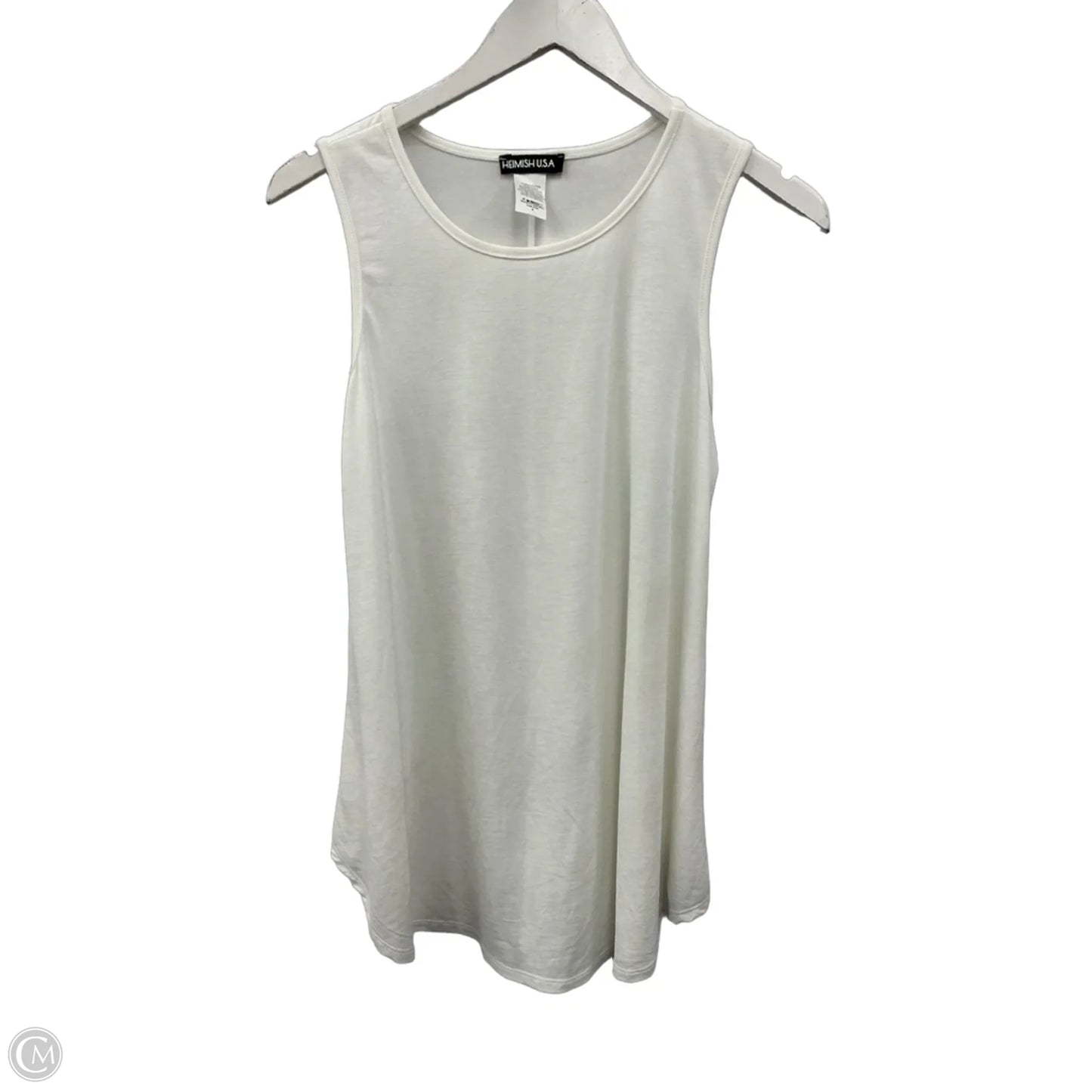 Top Sleeveless Basic By Heimish Usa In Cream, Size: S