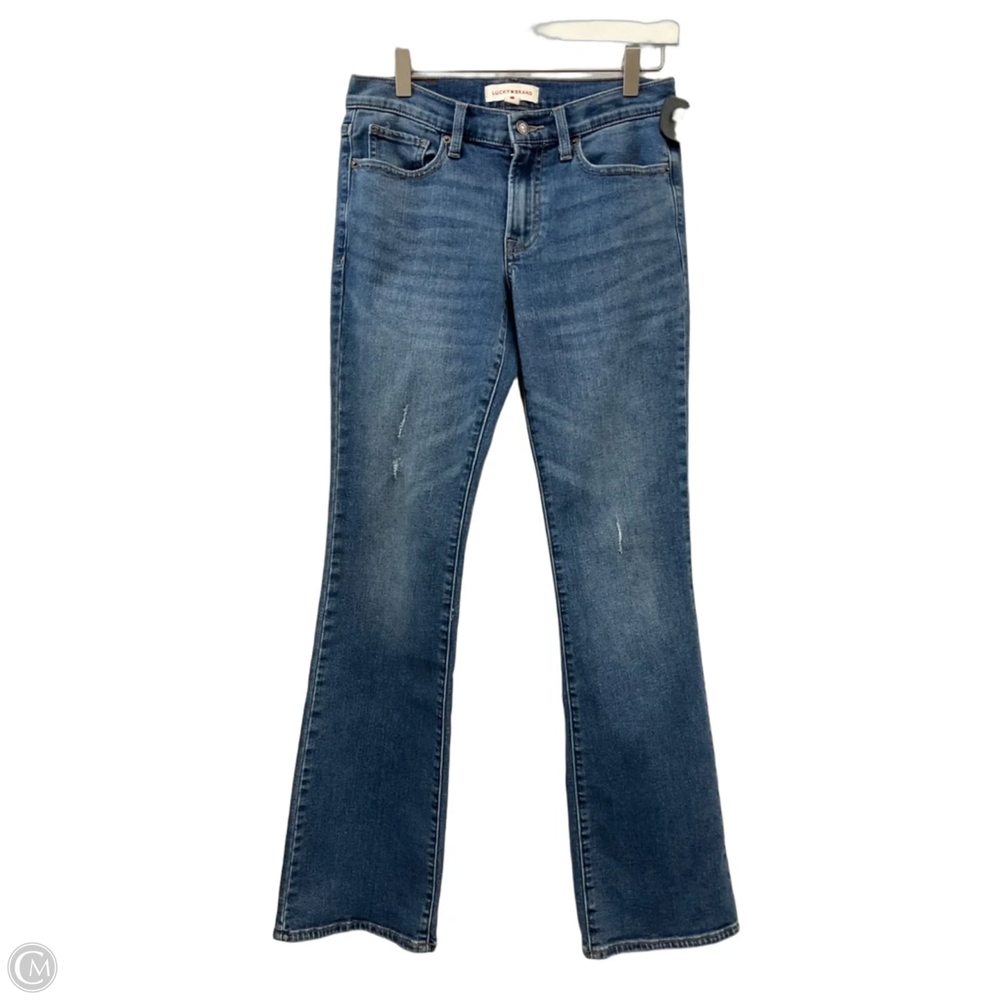 Jeans Boot Cut By Lucky Brand In Blue Denim, Size: 4