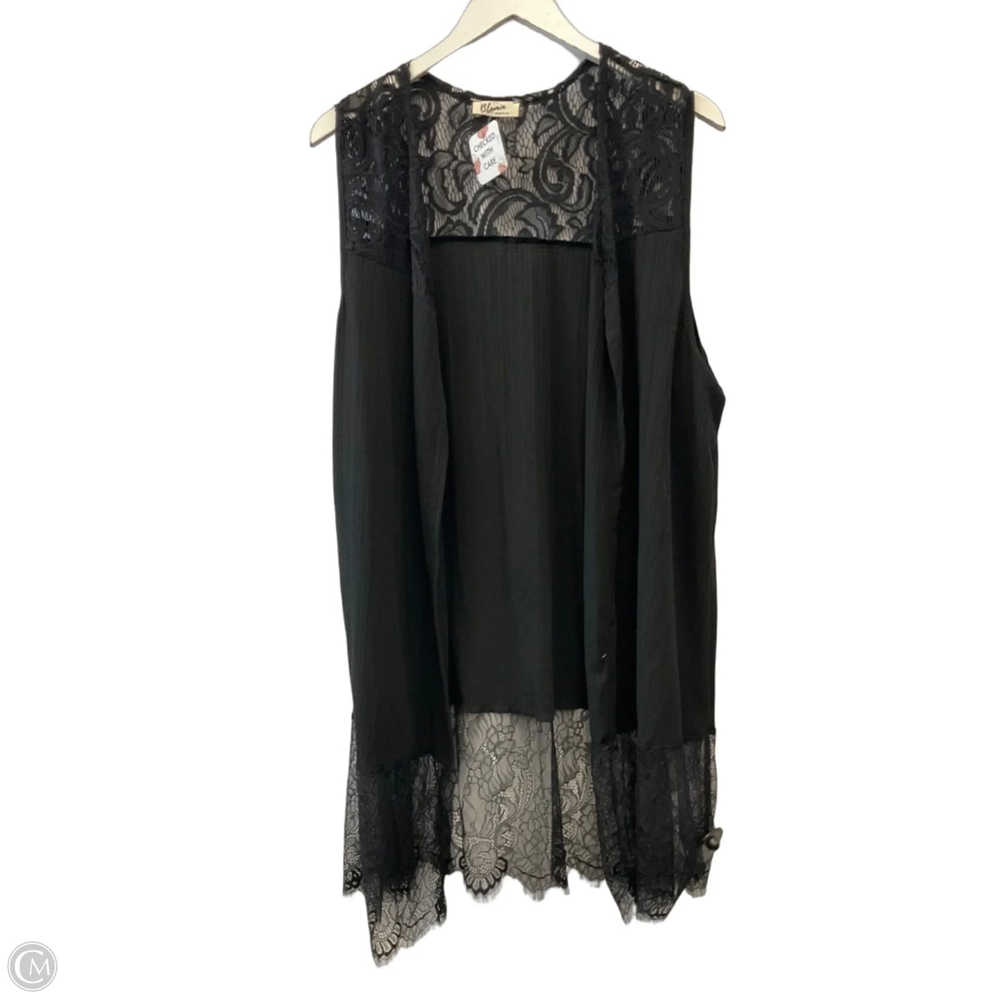 Vest Other By Blumin In Black, Size: 2x