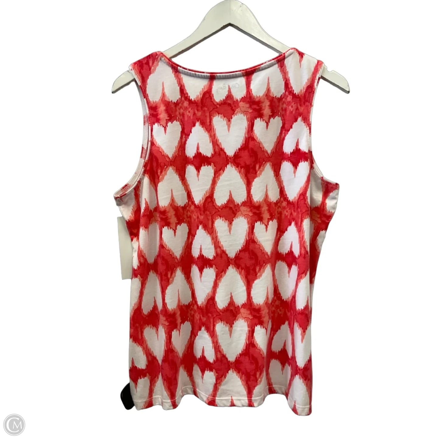 Top Sleeveless By Coral Bay In Red, Size: Lp