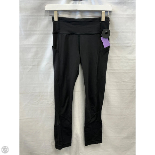 Athletic Leggings By Lululemon In Black, Size: 2