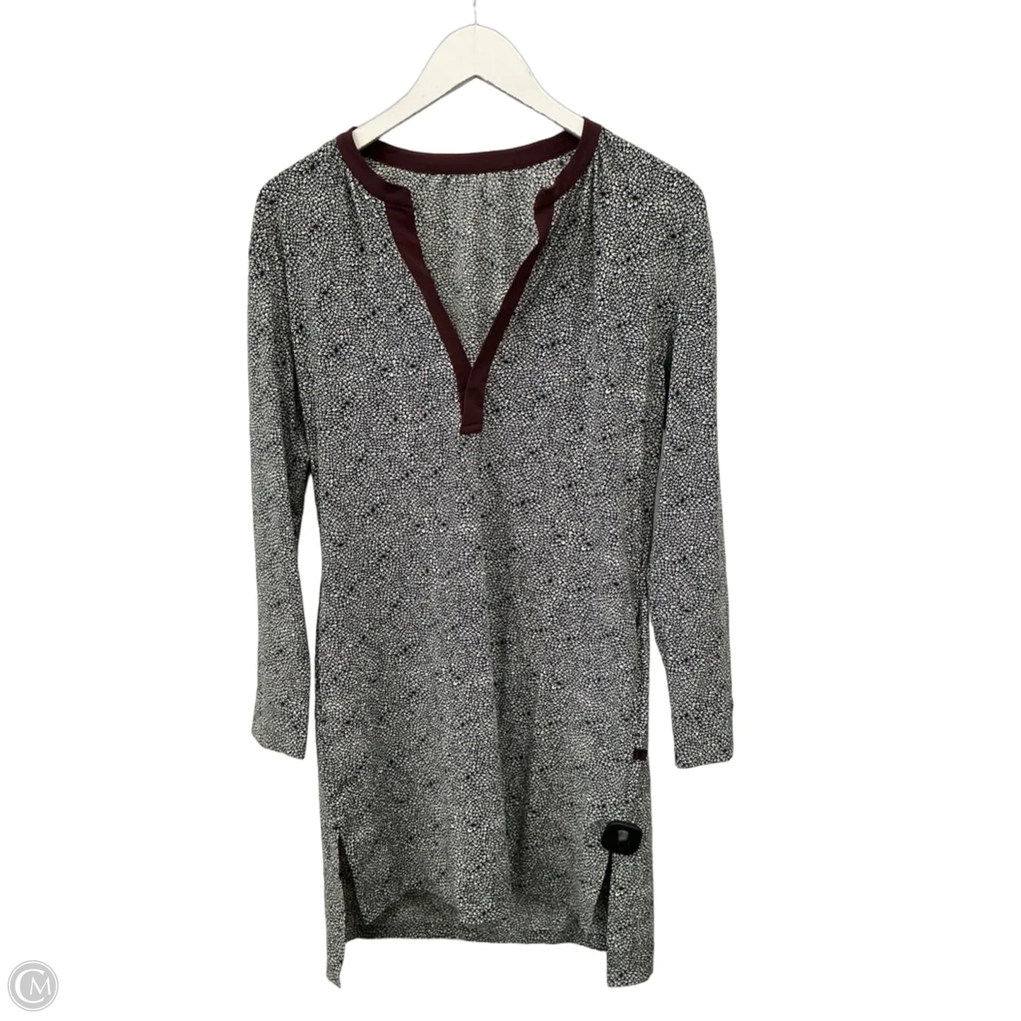 Dress Casual Short By Lululemon In Black & Cream, Size: M
