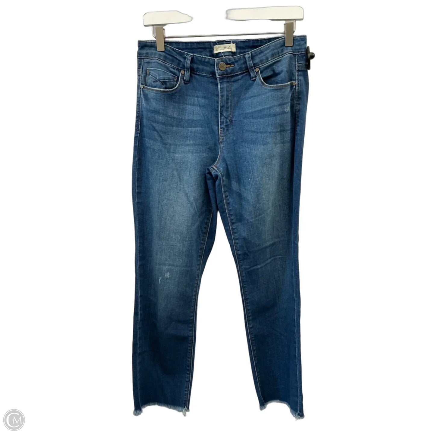 Jeans Straight By Clothes Mentor In Blue Denim, Size: 8
