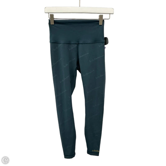 Athletic Leggings By Lululemon In Green, Size: S