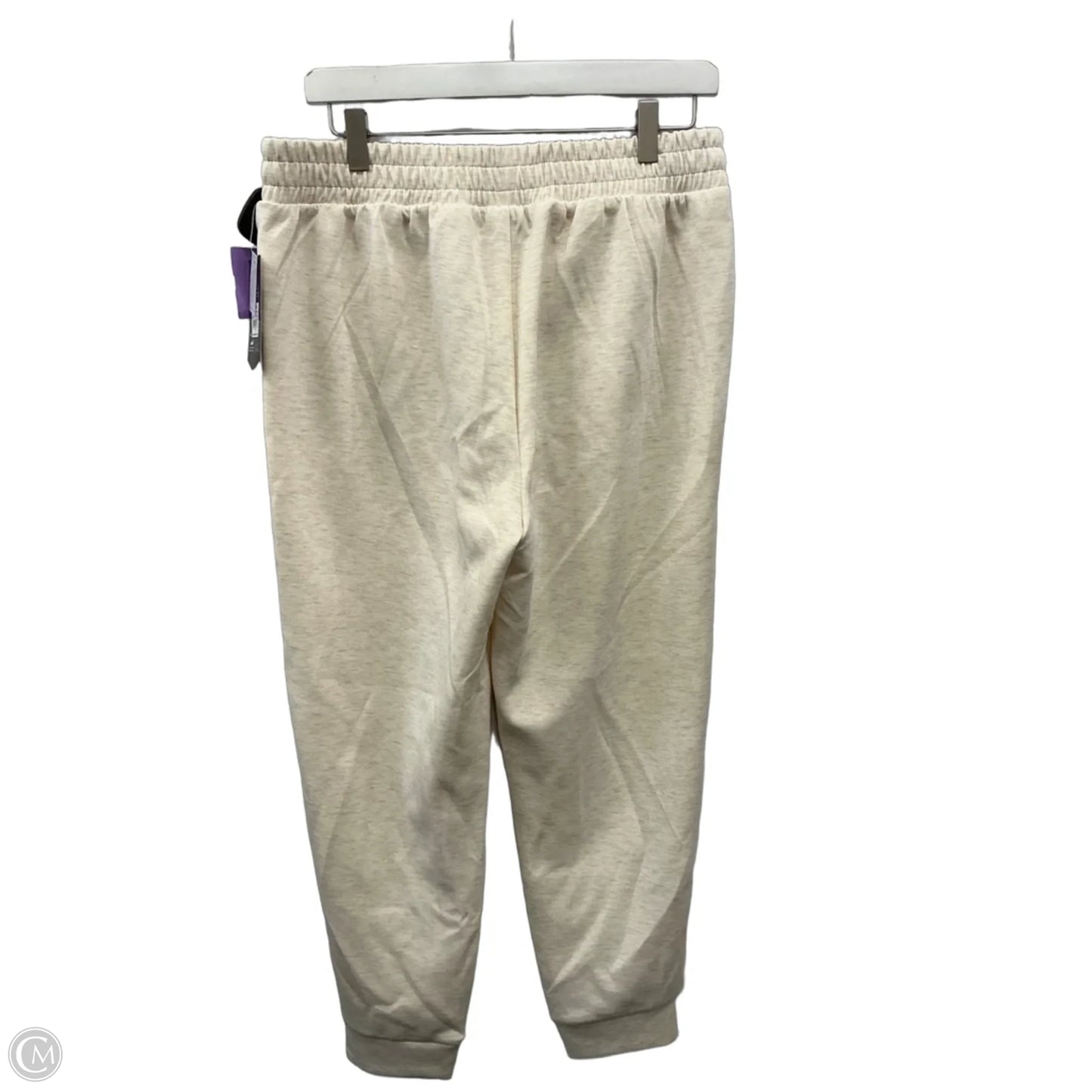 Athletic Pants By Avia In Cream, Size: M