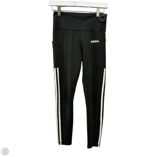 Athletic Leggings By Adidas In Black, Size: S