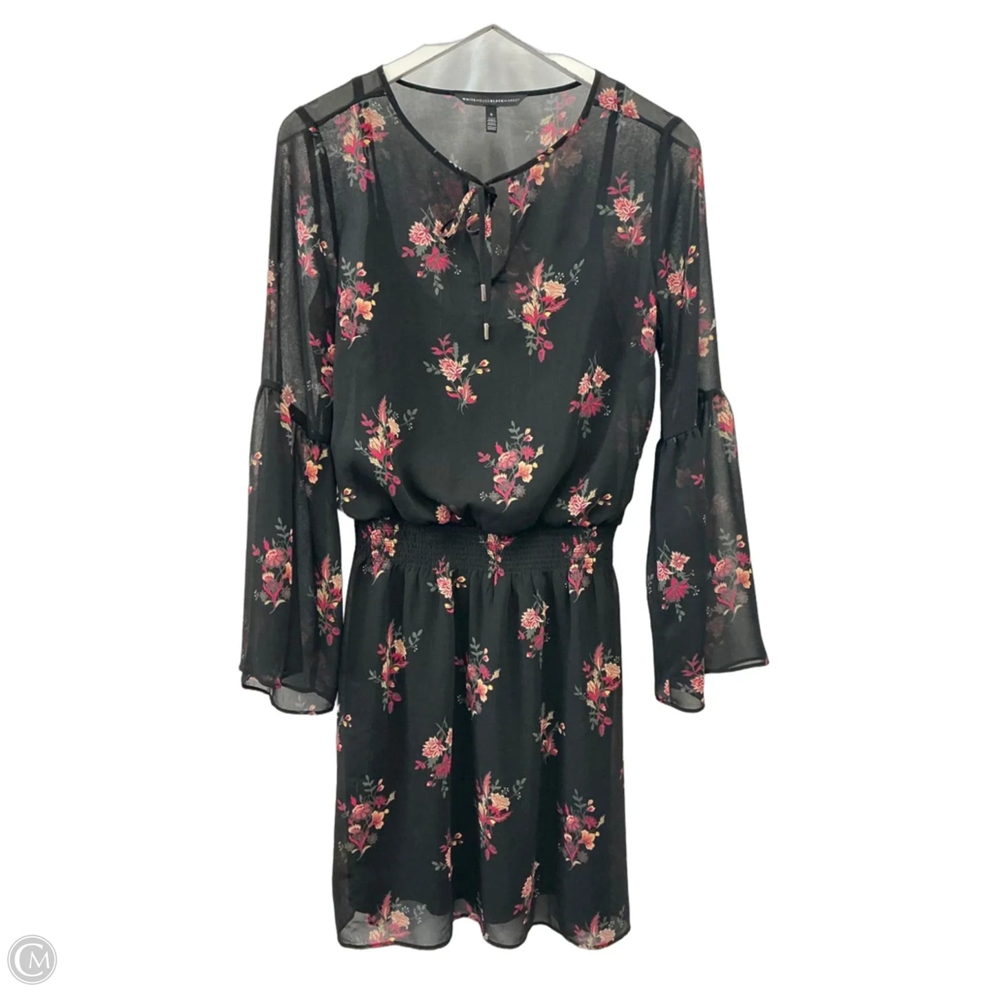 Dress Casual Short By White House Black Market In Floral Print, Size: S