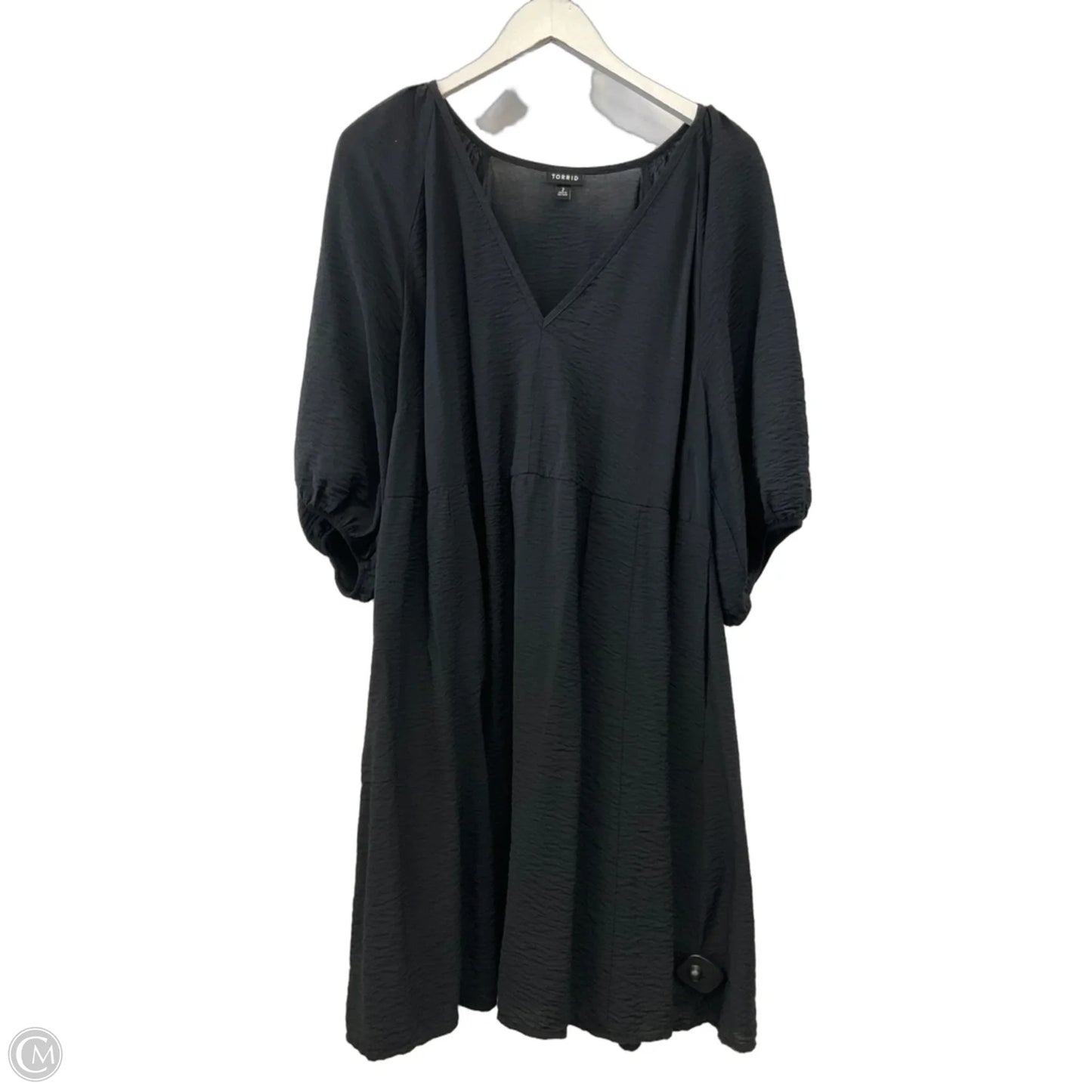 Dress Casual Short By Torrid In Black, Size: 2x