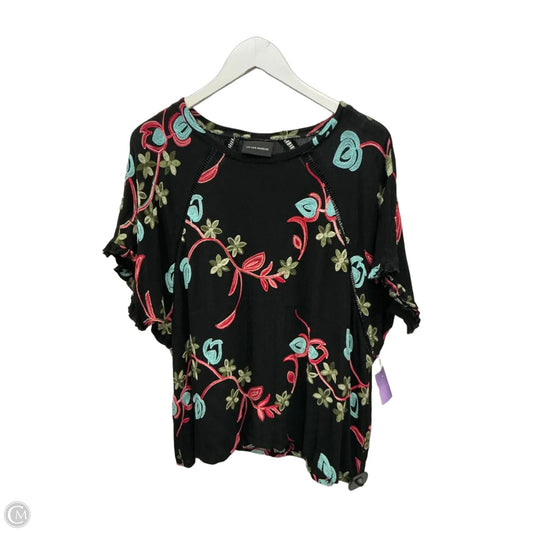 Top Short Sleeve By Clothes Mentor In Multi-colored, Size: 2x