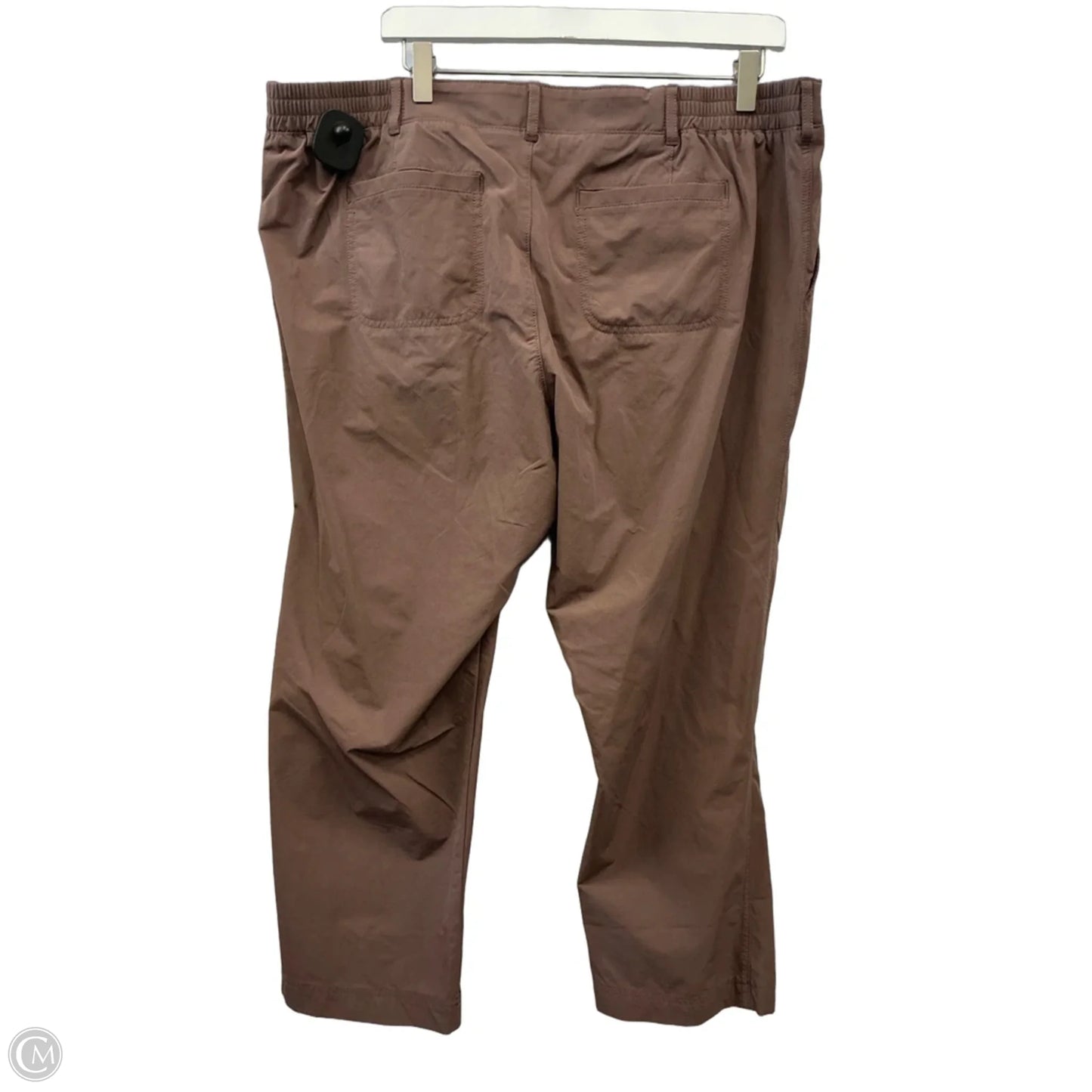 Athletic Capris By Kirkland In Brown, Size: Xl