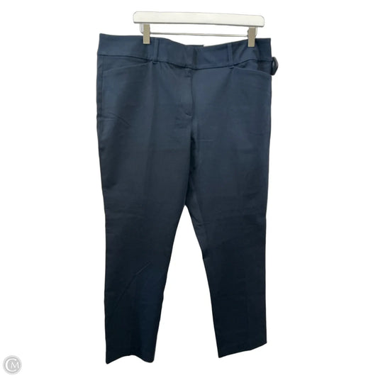 Pants Chinos & Khakis By Loft In Navy, Size: 16