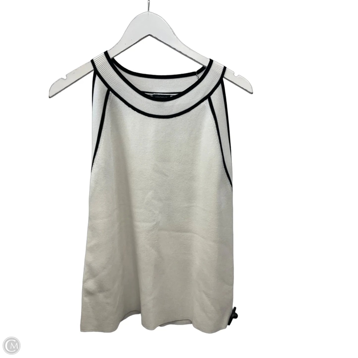 Top Sleeveless By Ann Taylor In White, Size: Xxl