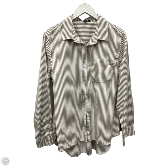 Top Long Sleeve By Velvet Heart In Tan, Size: Xl