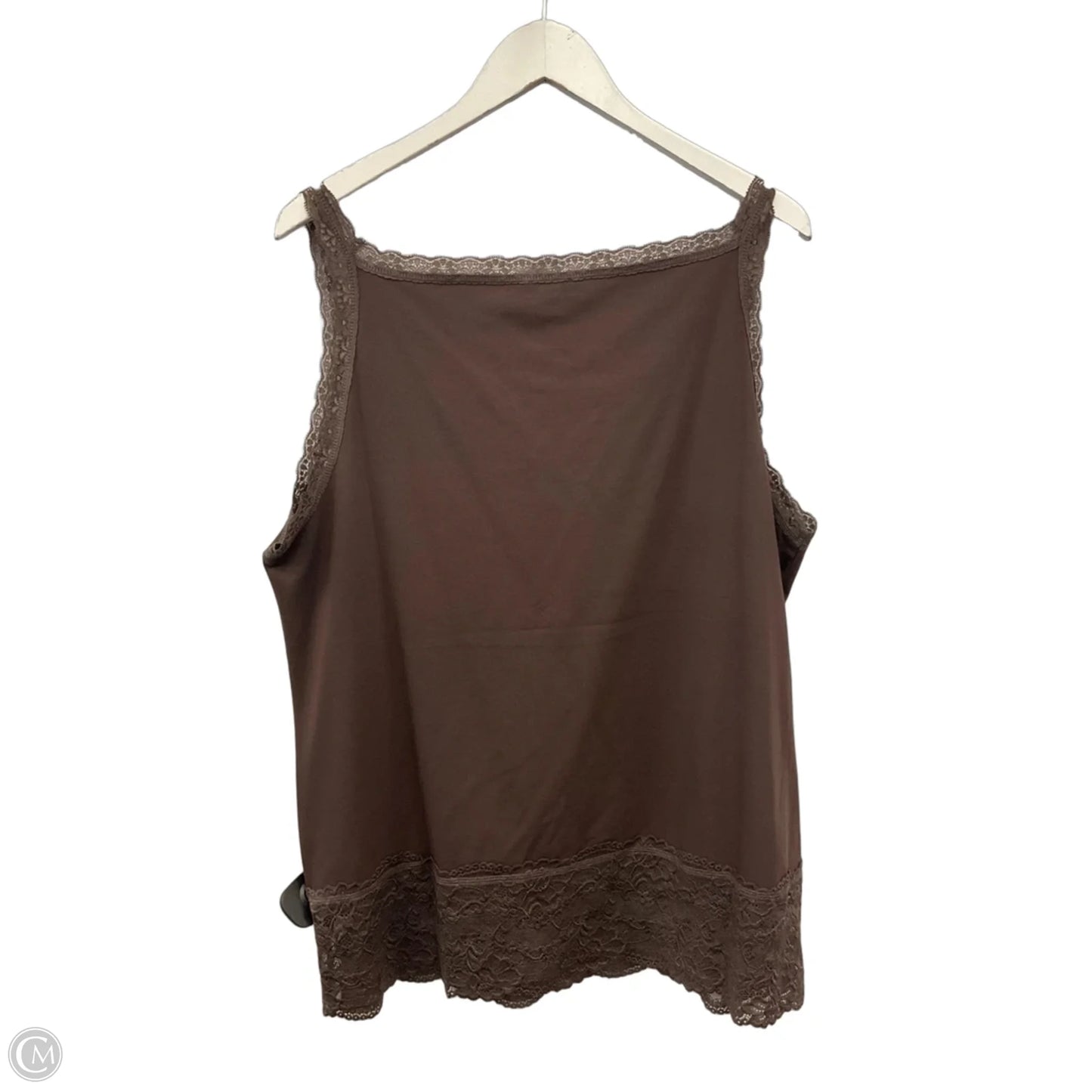 Tank Top By Sundance In Brown, Size: Xxl