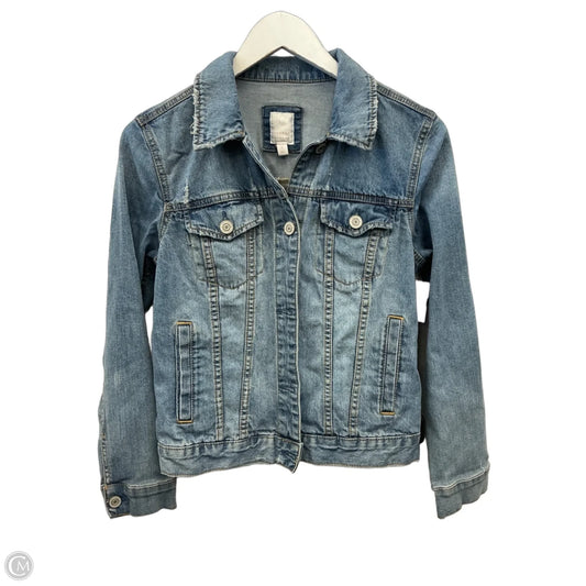 Jacket Denim By Lc Lauren Conrad In Blue Denim, Size: S
