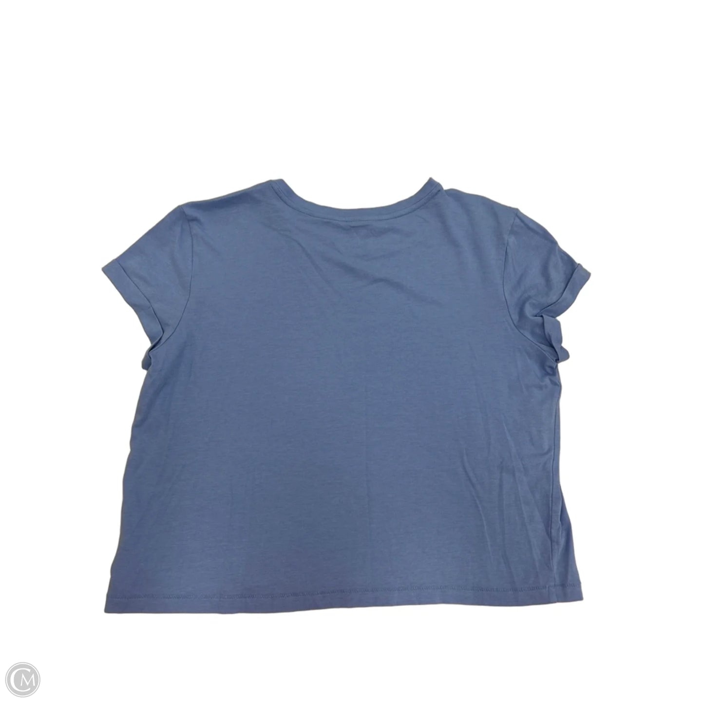 Top Short Sleeve Basic By Sundry In Blue, Size: L