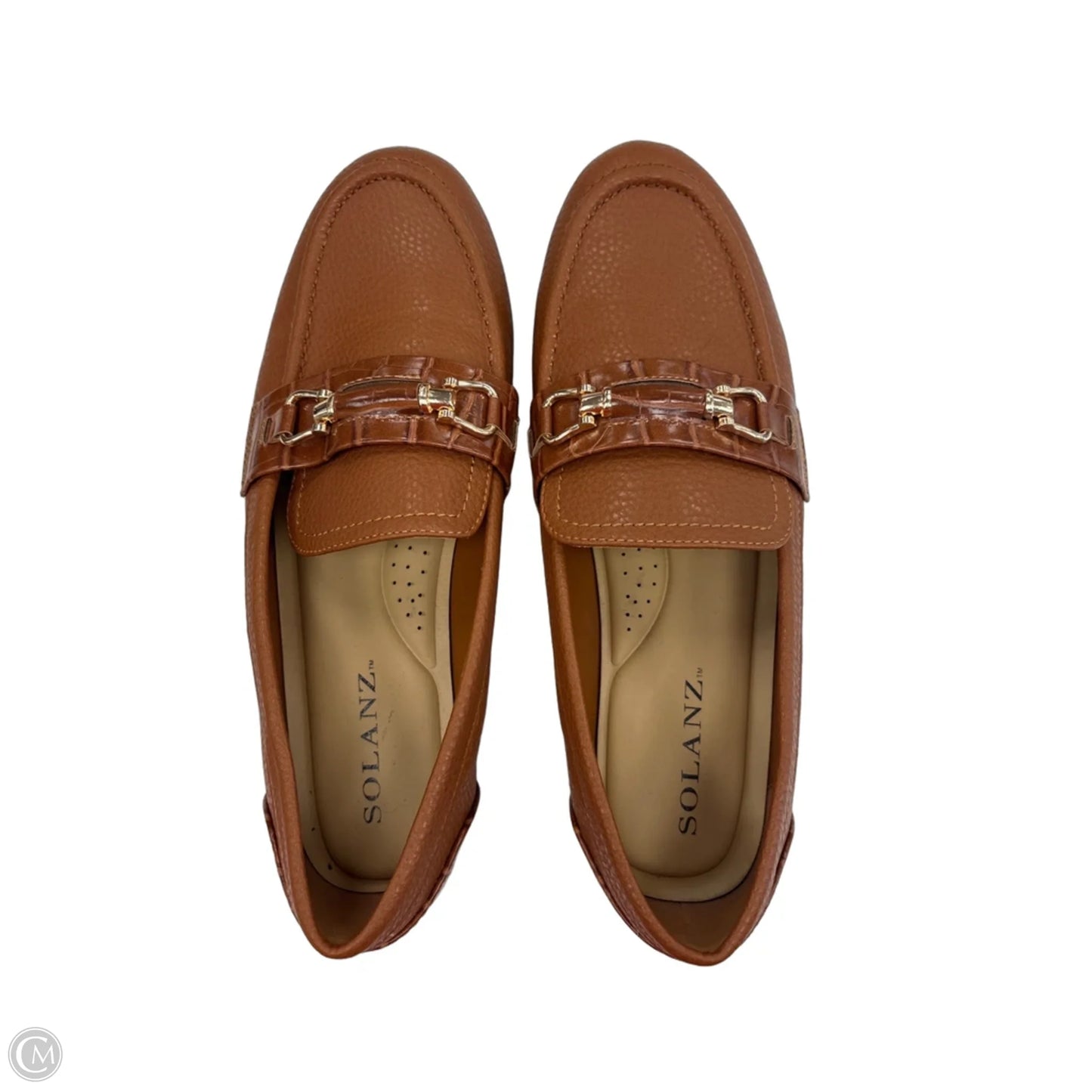 Shoes Flats By Solanz In Brown, Size: 8.5