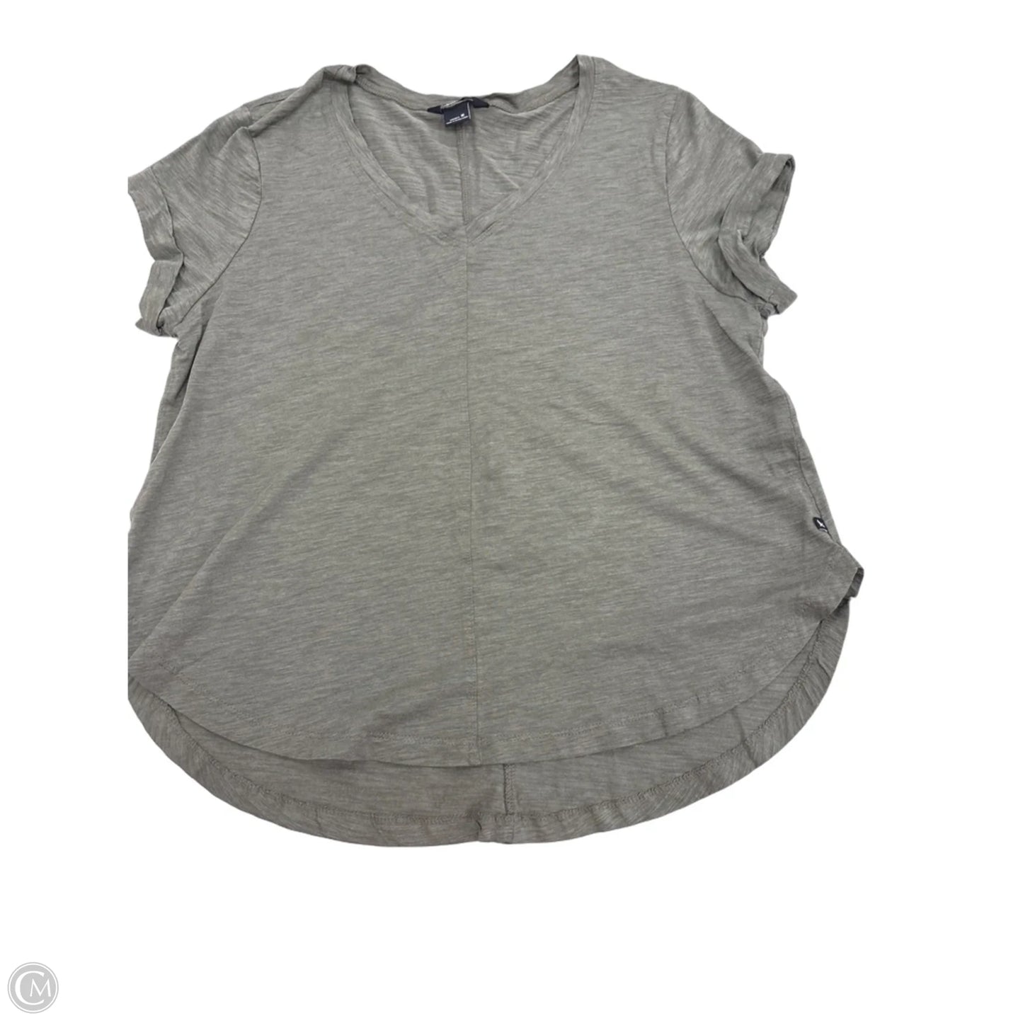 Top Short Sleeve Basic By Eddie Bauer In Green, Size: M