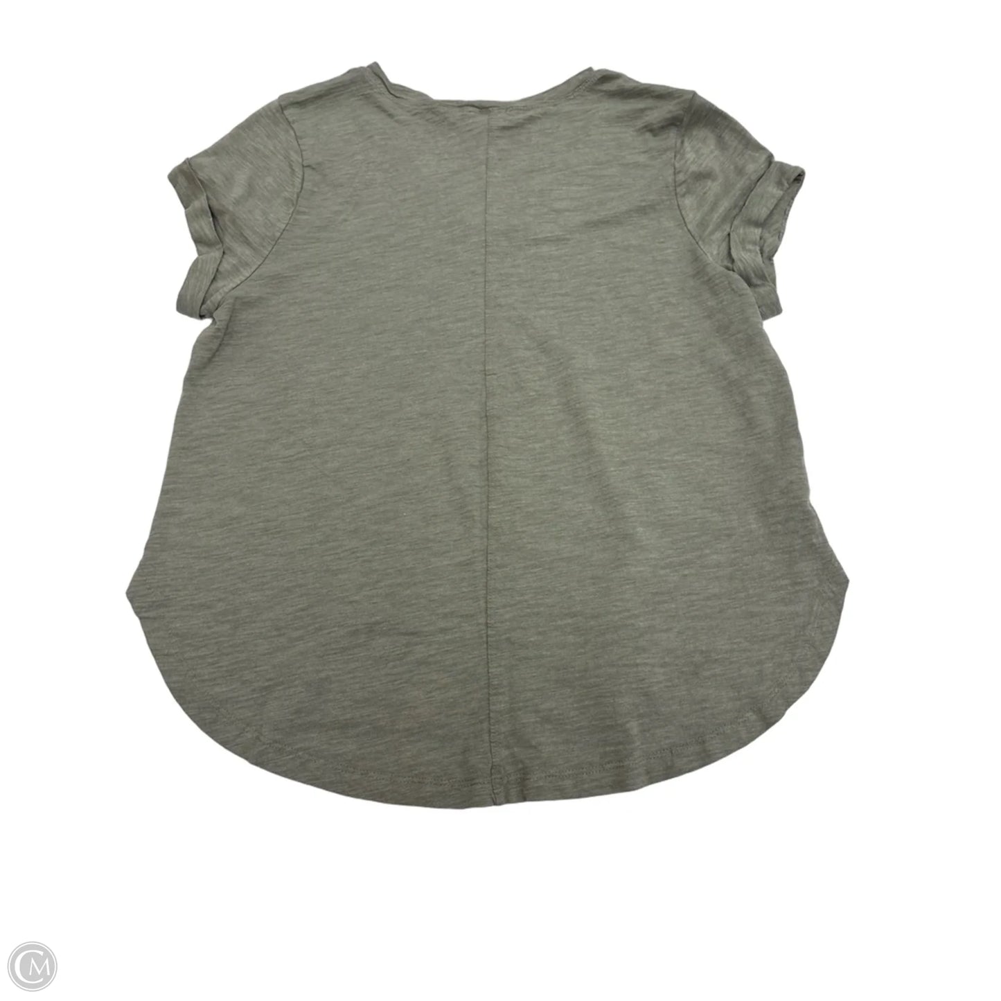 Top Short Sleeve Basic By Eddie Bauer In Green, Size: M