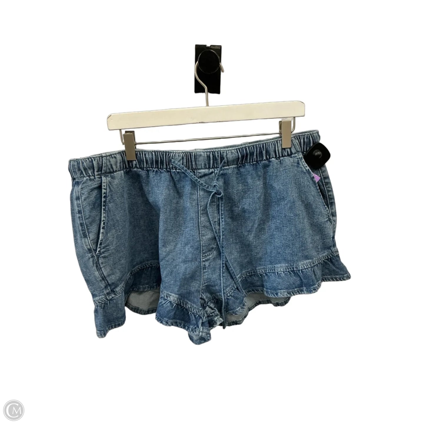 Shorts By American Eagle In Blue Denim, Size: 12