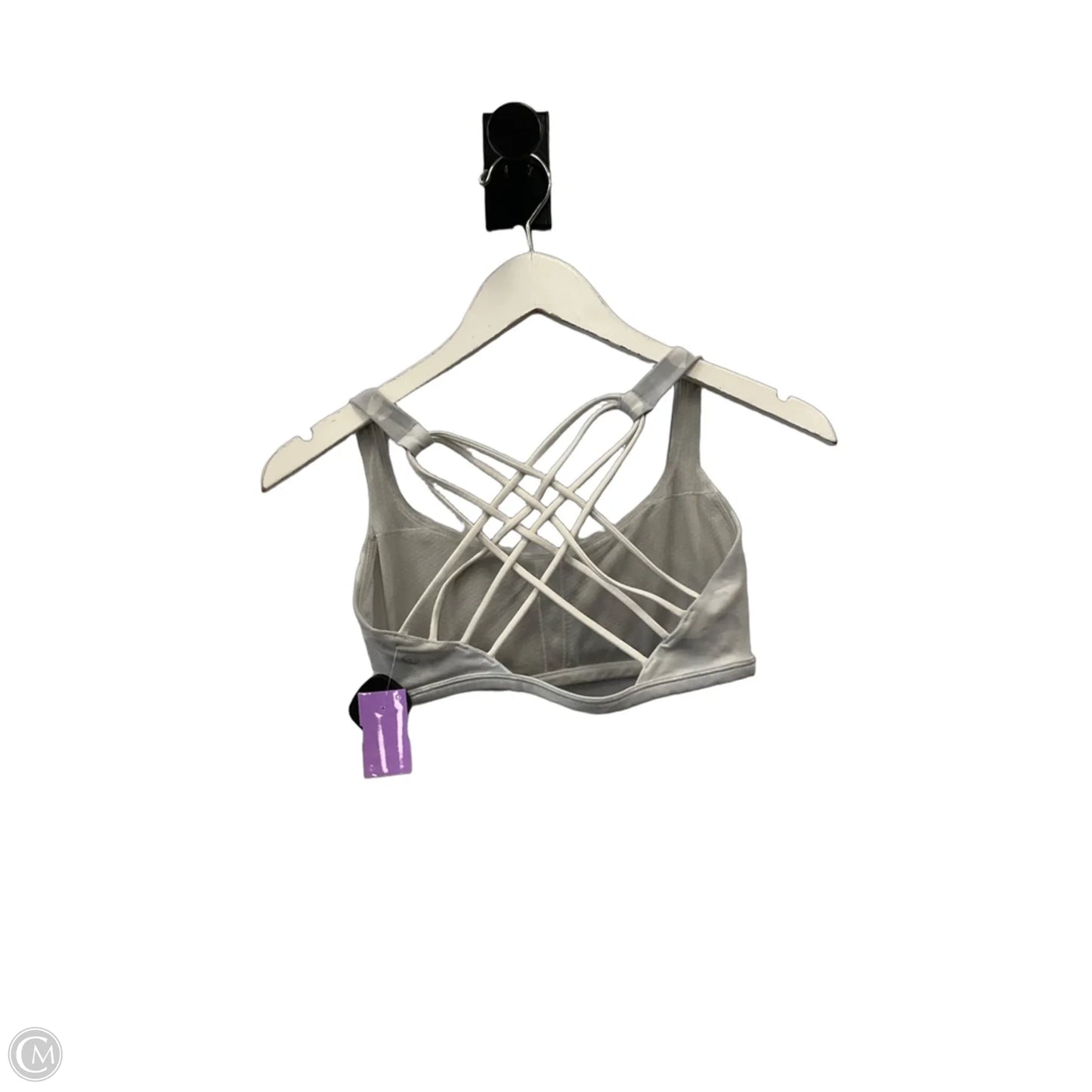 Athletic Bra By Lululemon In Grey, Size: 8