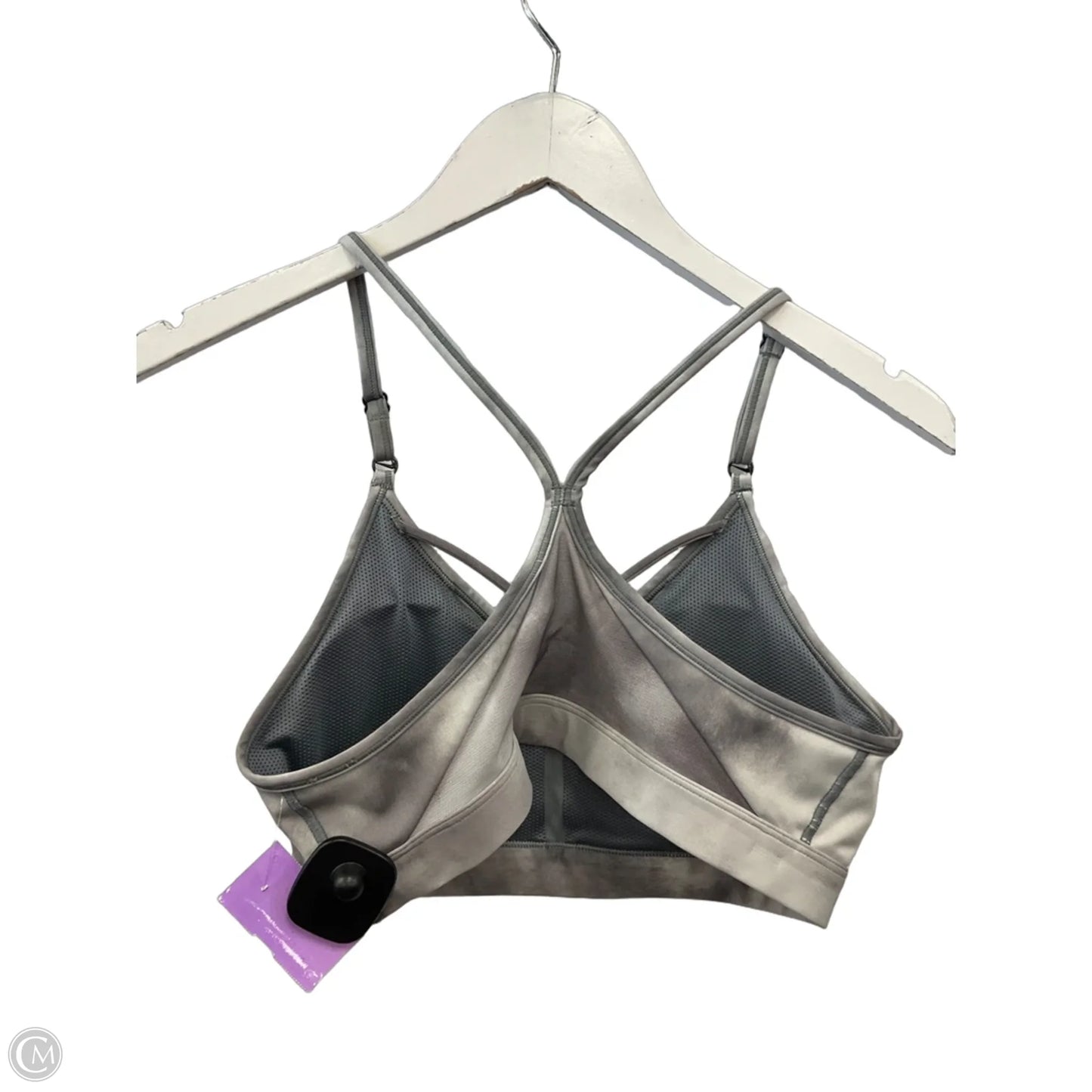 Athletic Bra By Nike Apparel In Grey, Size: M