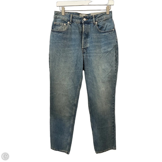 Jeans Straight By Everlane In Blue Denim, Size: 8