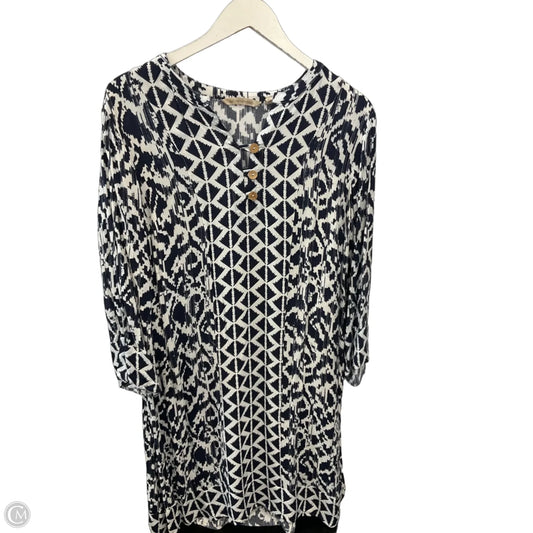 Dress Casual Short By Soft Surroundings In Black & White, Size: L