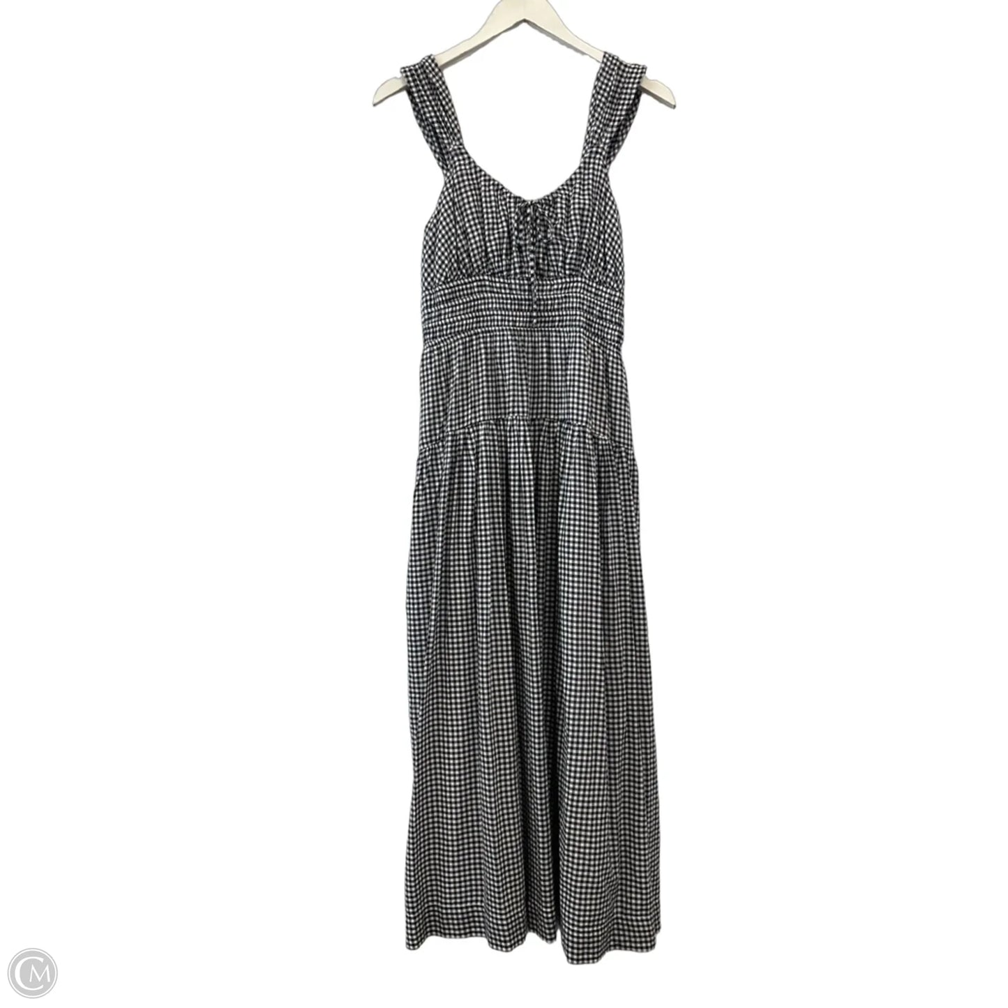 Dress Casual Maxi By Lucky Brand In Checkered Pattern, Size: S