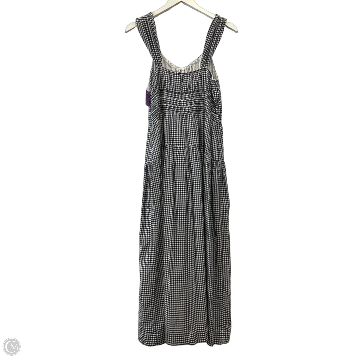 Dress Casual Maxi By Lucky Brand In Checkered Pattern, Size: S