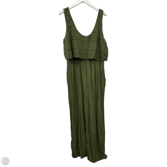 Jumpsuit By Maurices In Green, Size: Xxl