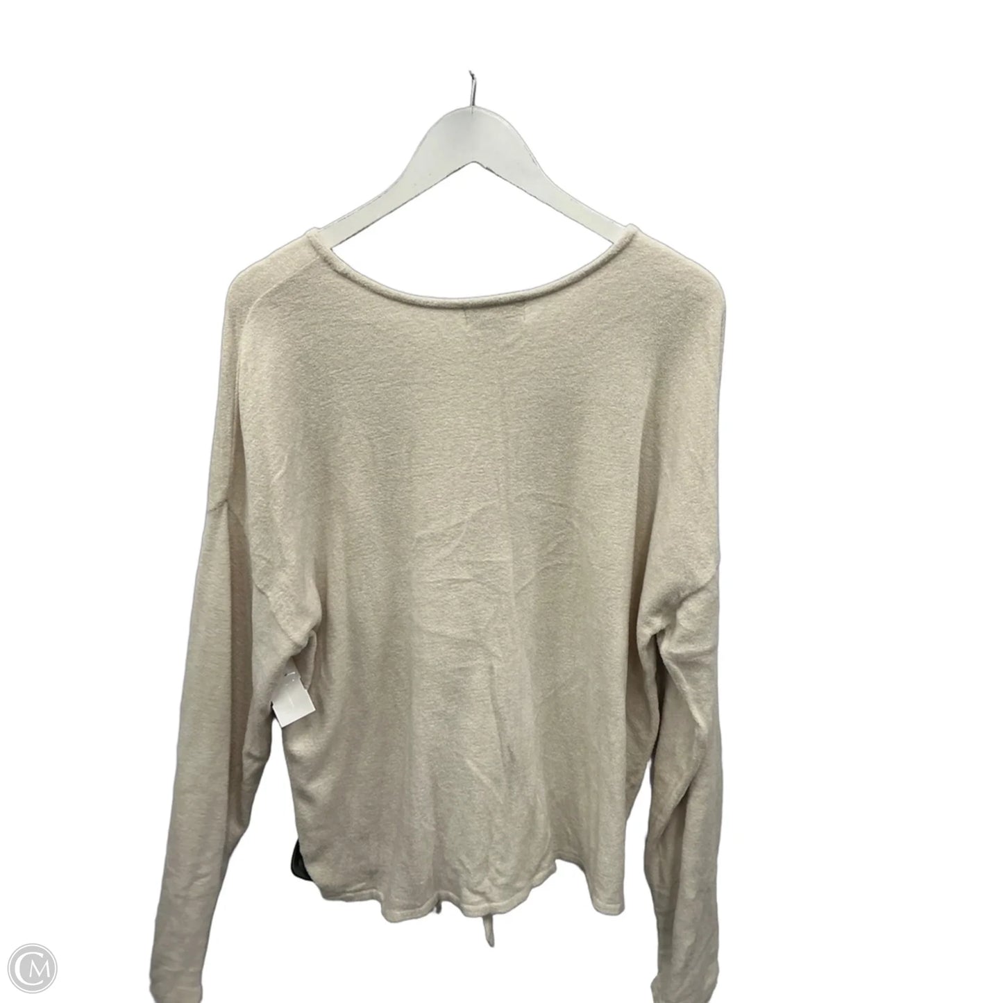 Sweater By Barefoot Dreams In Tan, Size: 1x
