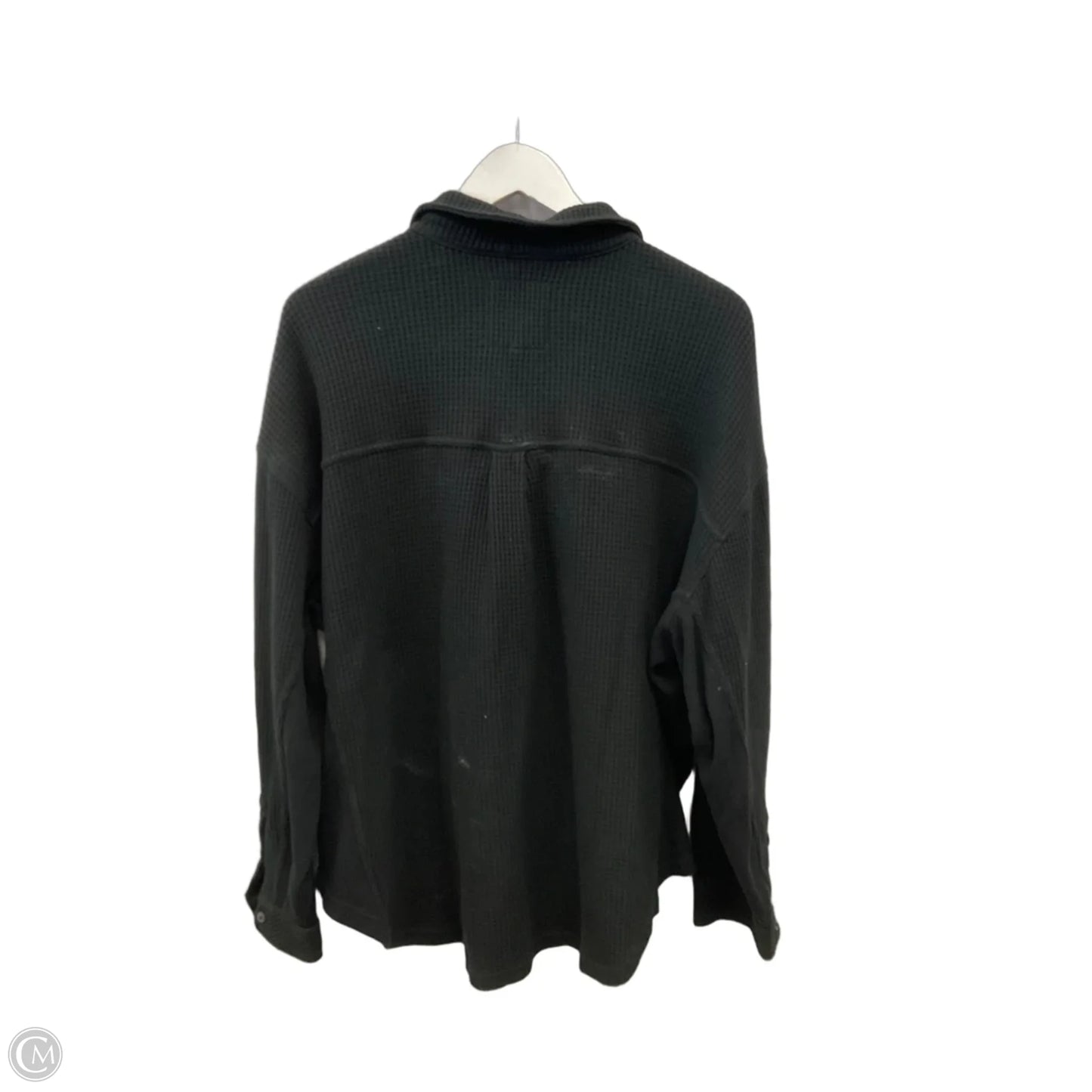 Top Long Sleeve By Aerie In Black, Size: M